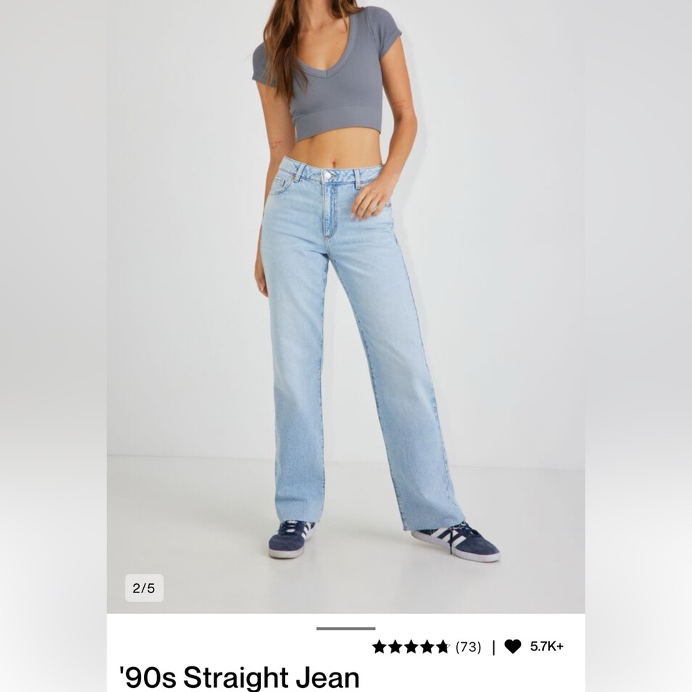 90s straight jeans